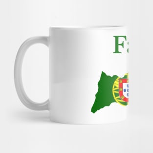 Faro District, Portugal. Mug